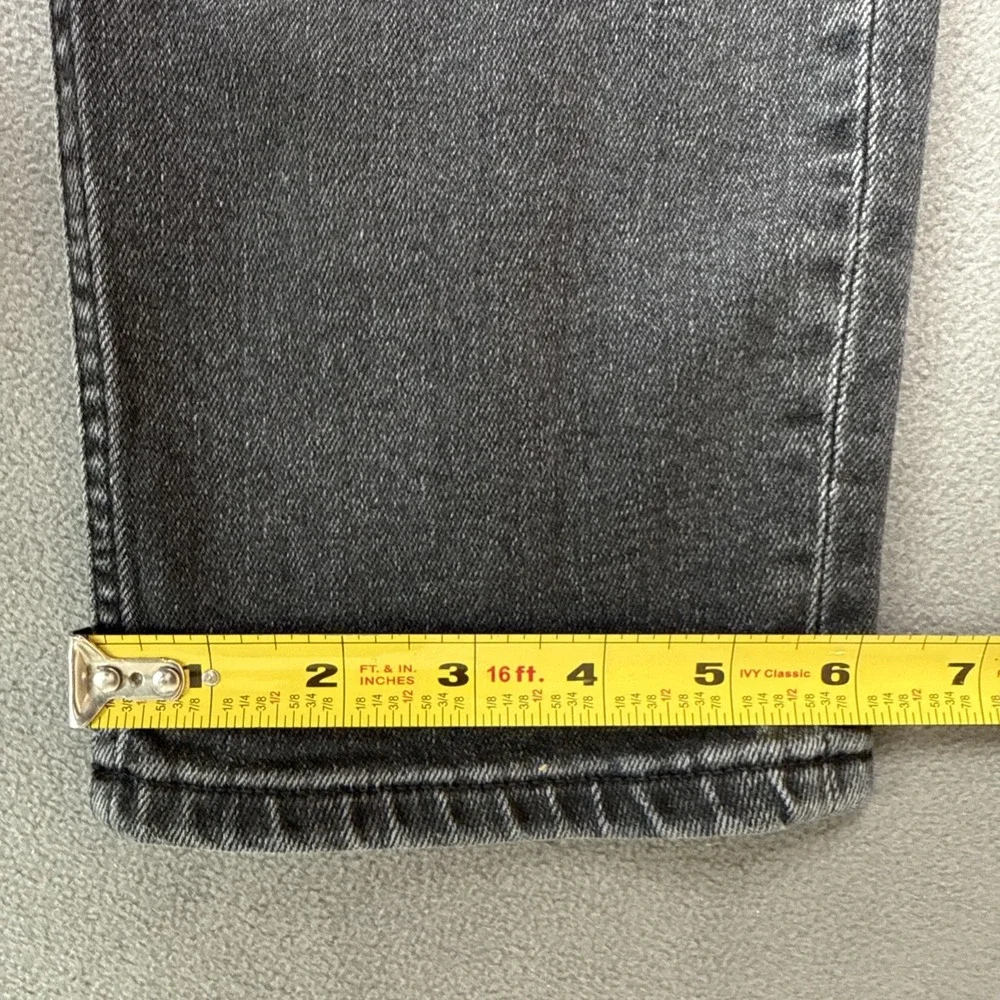 Everlane The Cheeky Jean Womens‎ 27 Black Slim Straight High Rise Classic Denim